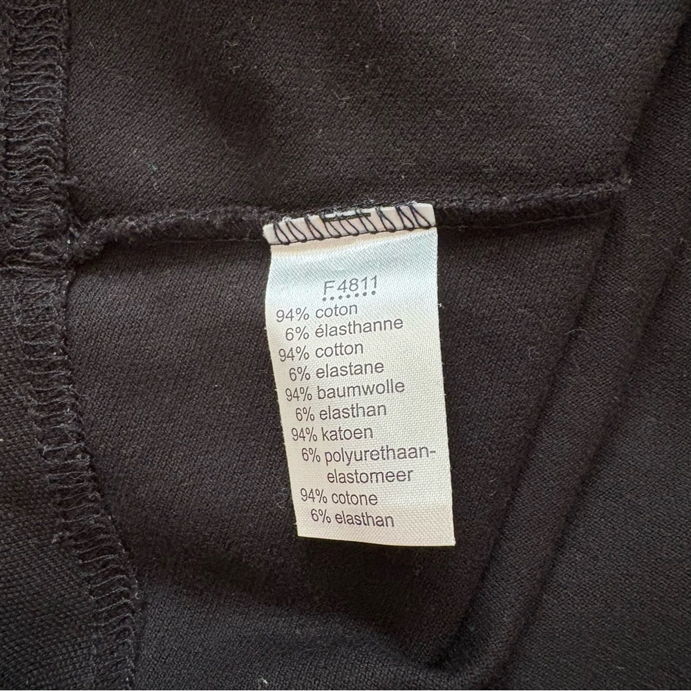 Lacoste Women's Short Sleeve Black Polo - Picture 4 of 5